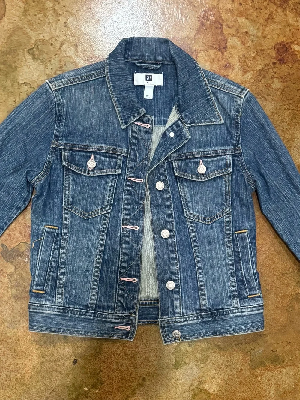 GAP Medium Blue Denim Trucker Jacket